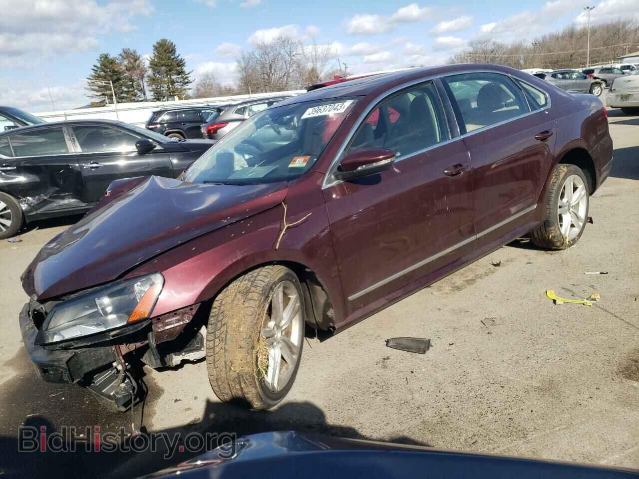 Photo 1VWCN7A34CC008831 - VOLKSWAGEN PASSAT 2012