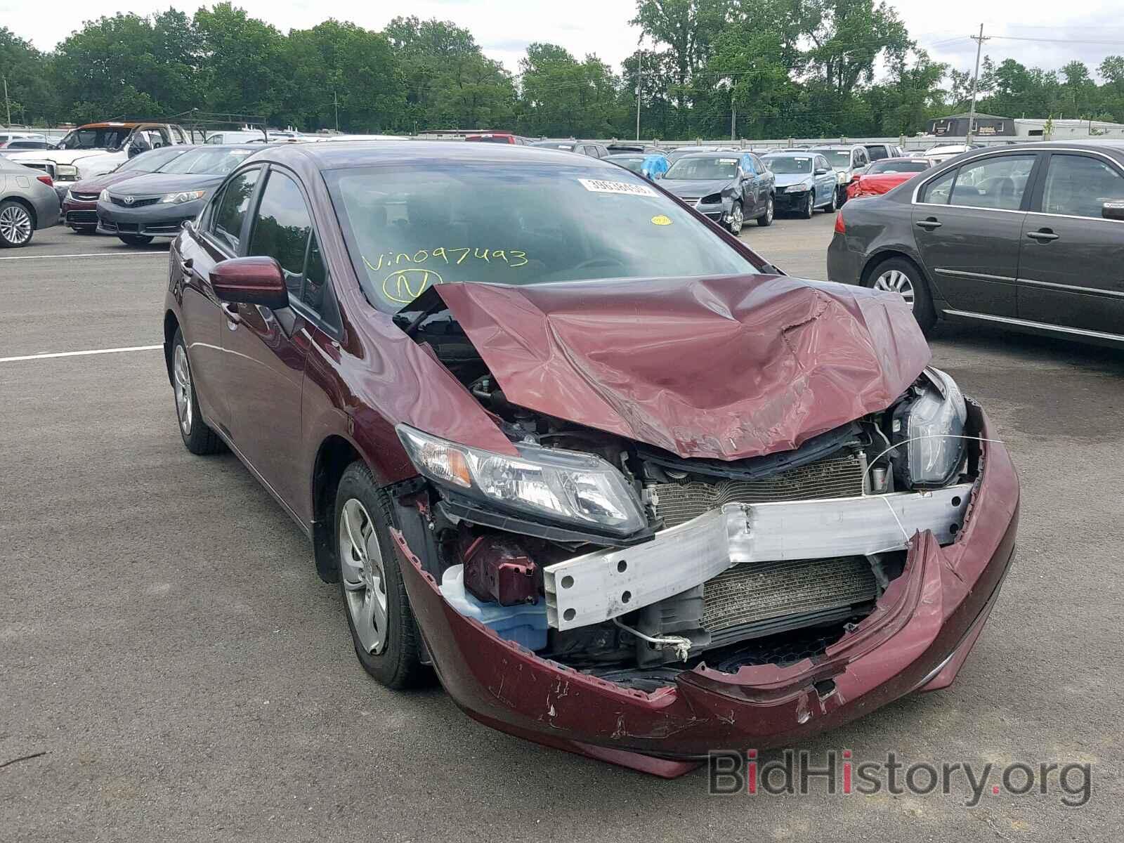 Photo 19XFB2F50FE097493 - HONDA CIVIC LX 2015