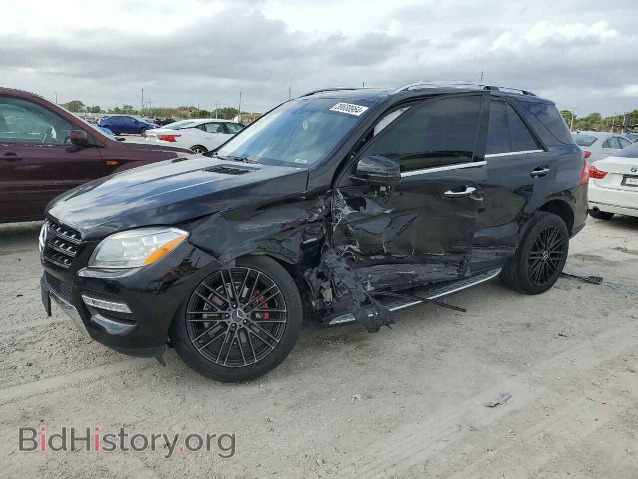 Photo 4JGDA2EB0CA089261 - MERCEDES-BENZ M-CLASS 2012