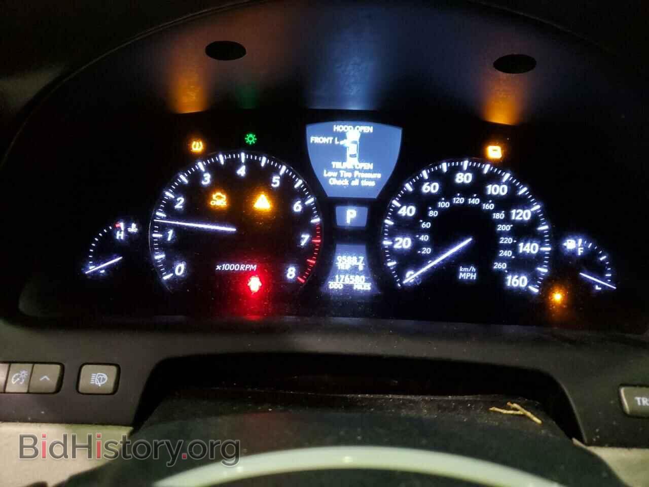 2008 LEXUS LS460 - VIN: JTHBL46F785064570 - Фото 9