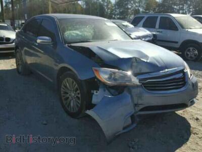 2011 Chrysler 200 200 Limite, blue — VIN 1C3BC2FB5BN533136, Copart