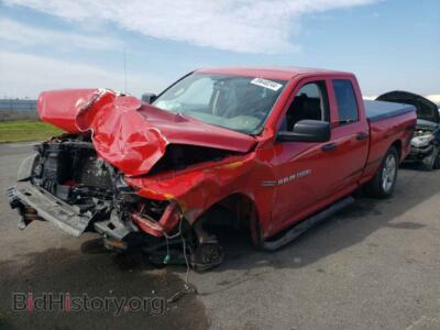 2012 RAM ALL MODELS ST, red — VIN 1C6RD6FT4CS280456, Copart