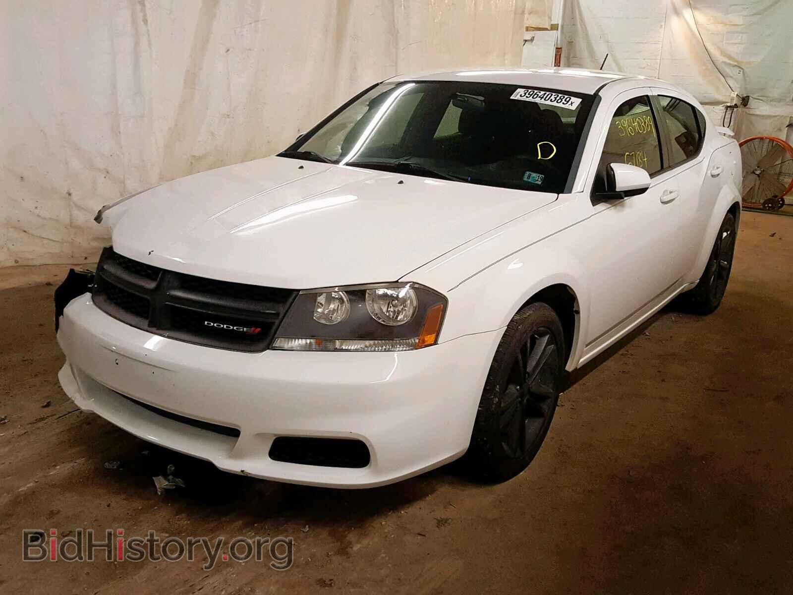 2012 DODGE AVENGER - VIN: 1C3CDZCB4CN237265 - Фото 2