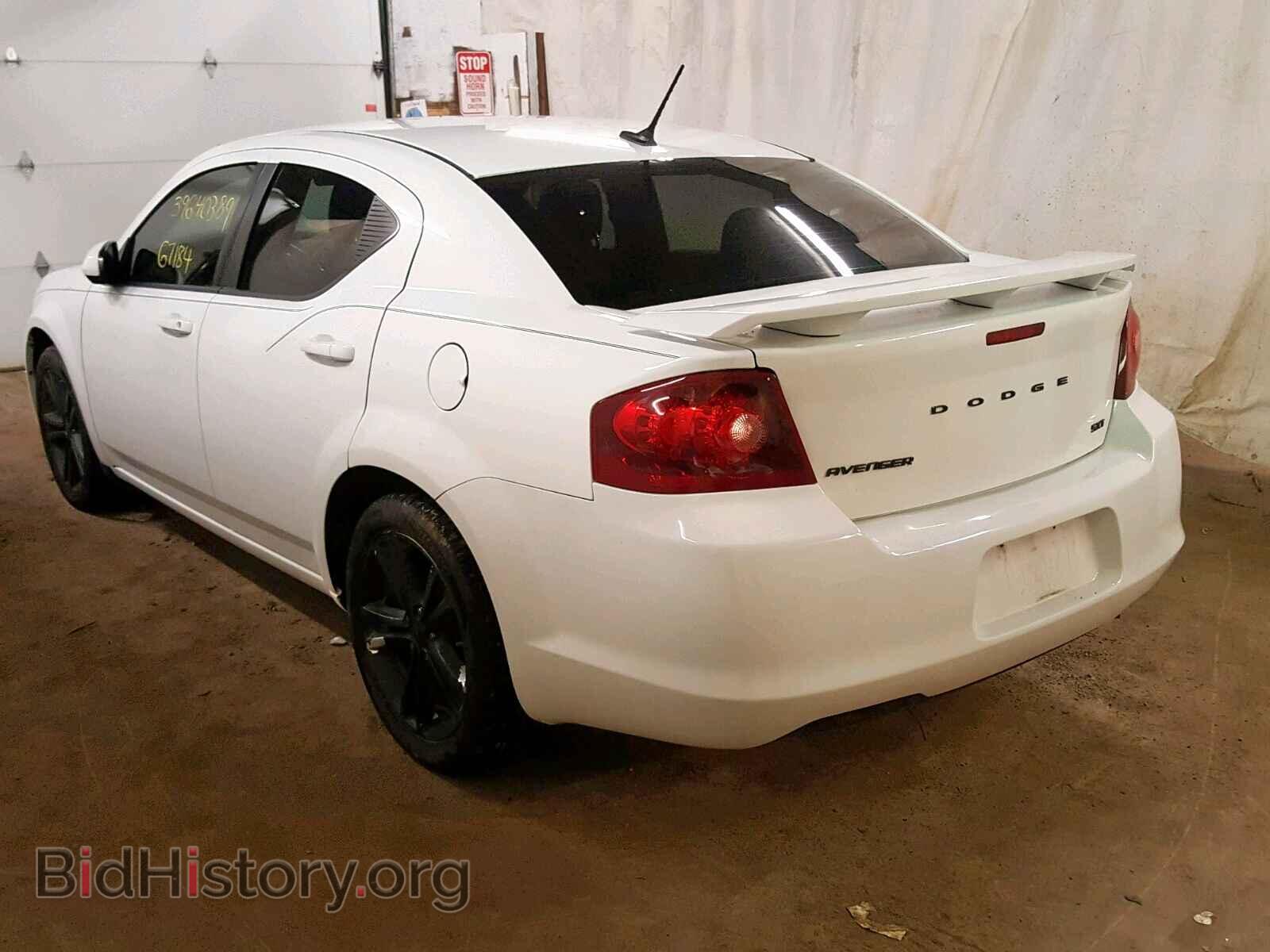 2012 DODGE AVENGER - VIN: 1C3CDZCB4CN237265 - Фото 3