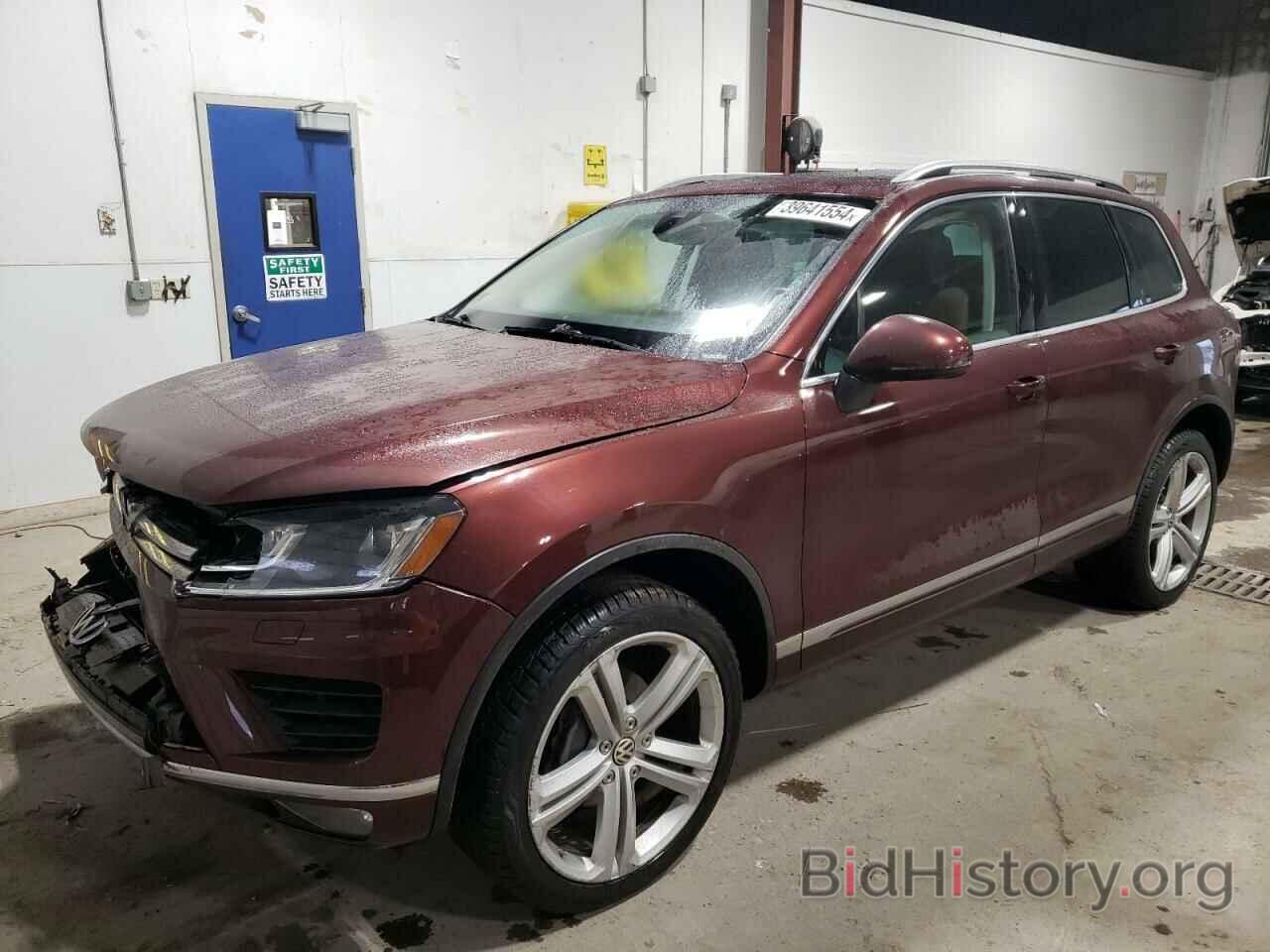 Photo WVGGF7BP5HD001497 - VOLKSWAGEN TOUAREG 2017