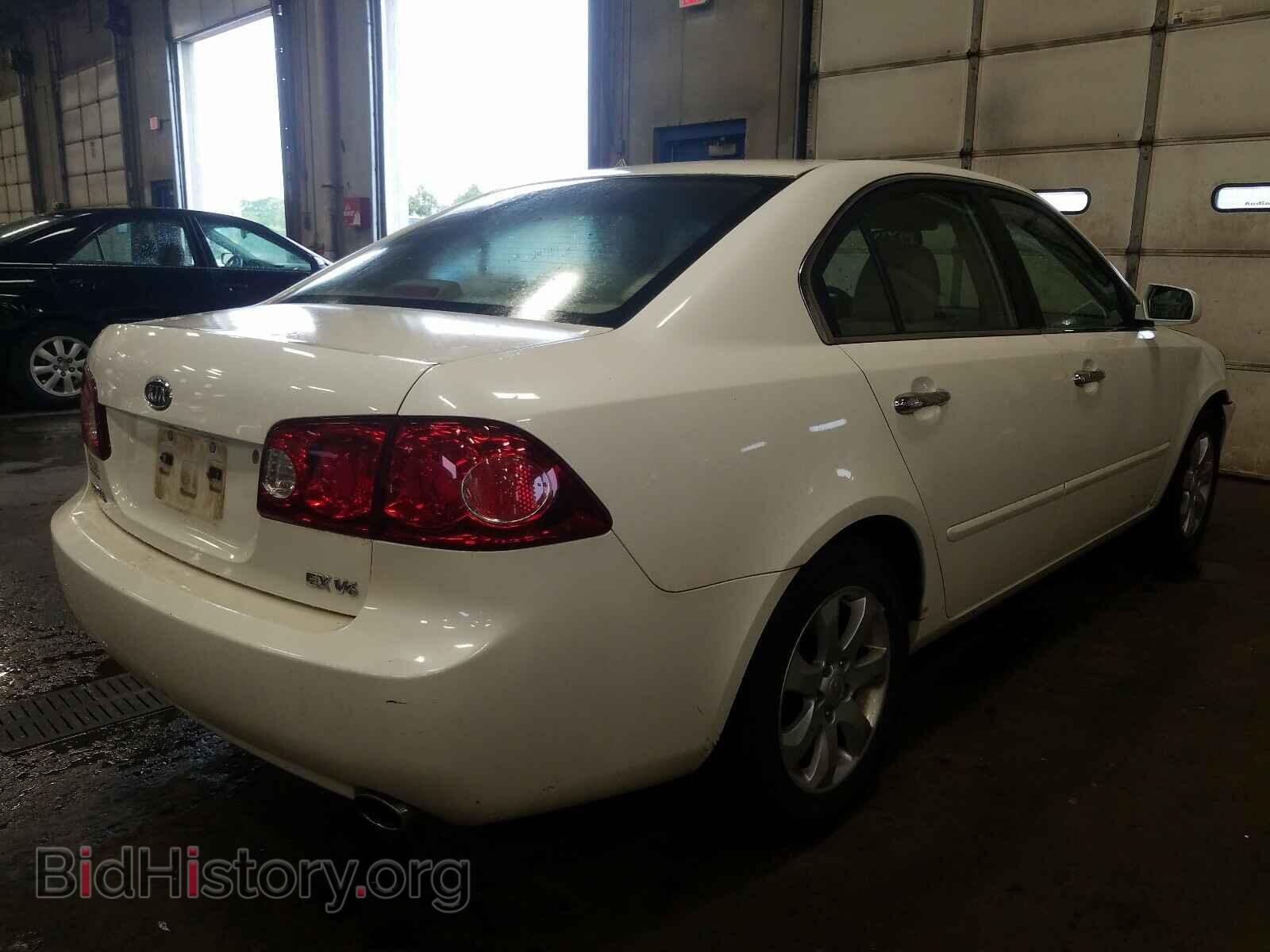 2007 KIA OPTIMA - VIN: KNAGE124975090247 - Фото 4