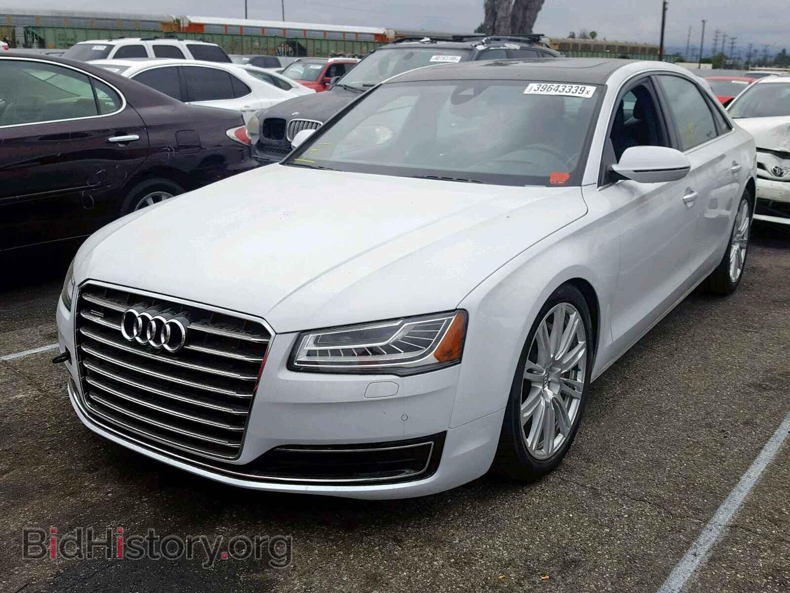 2016 AUDI A8 - VIN: WAU34AFD3GN009030 - Фото 2
