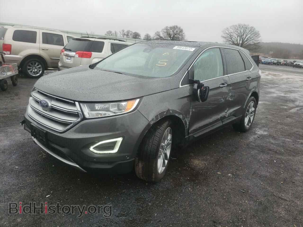2015 FORD EDGE - VIN: 2FMPK4K85FBB00133 - Фото 2