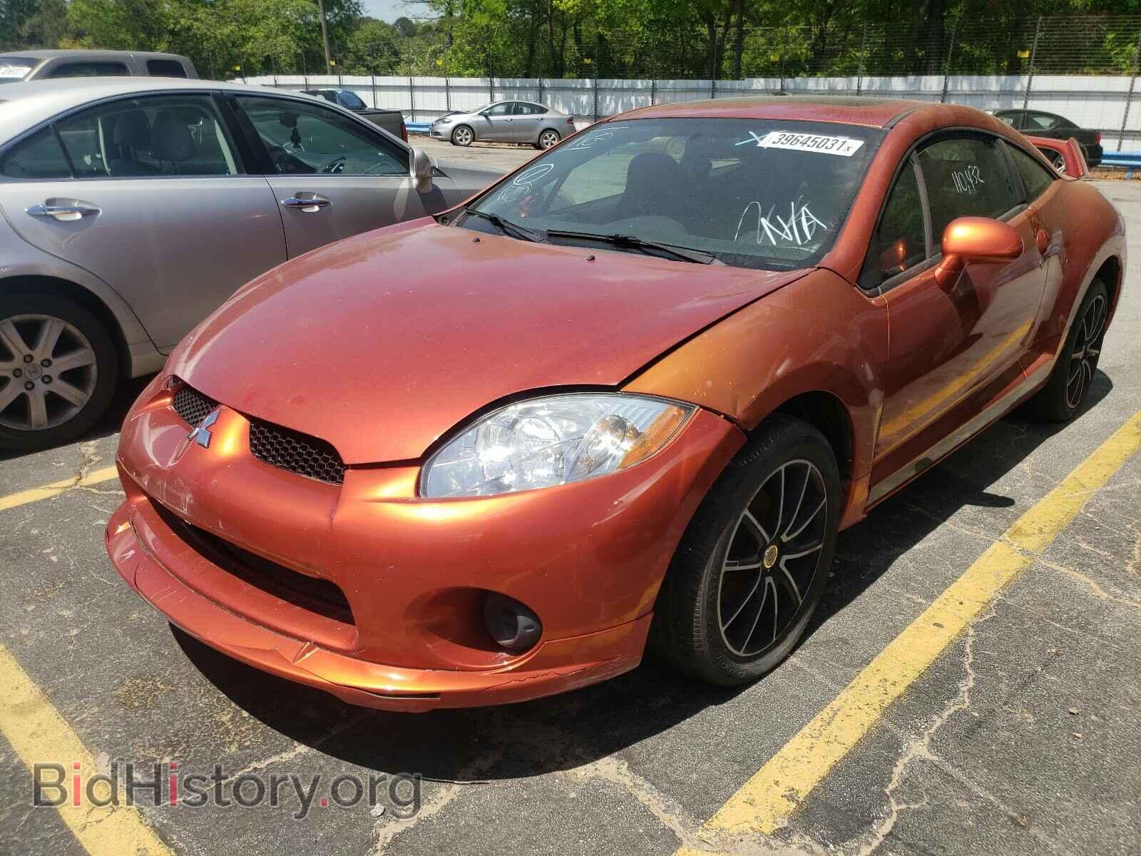 2008 MITSUBISHI ECLIPSE - VIN: 4A3AK64F28E011934 - Фото 2