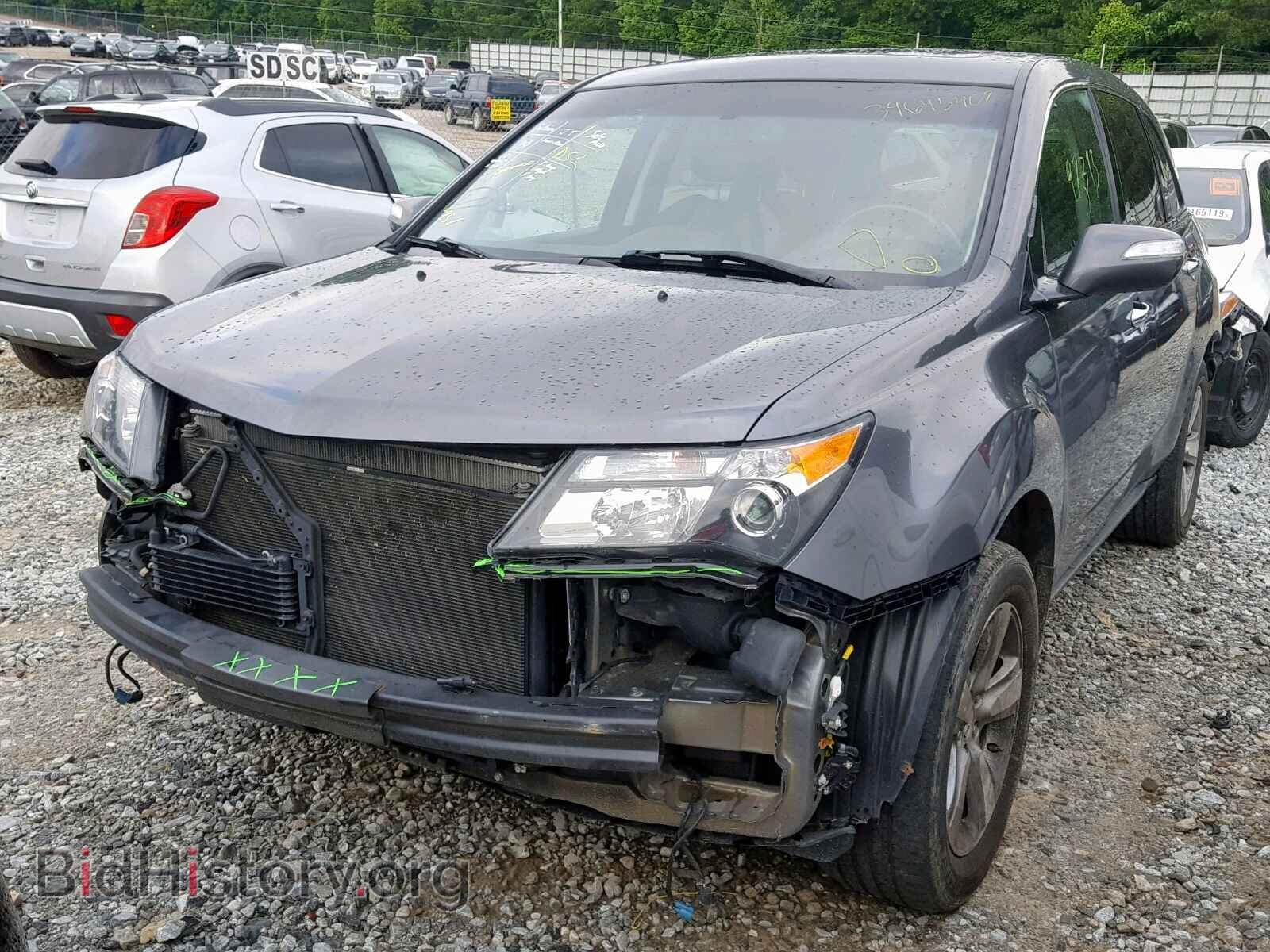 2012 ACURA MDX - VIN: 2HNYD2H38CH547156 - Фото 2