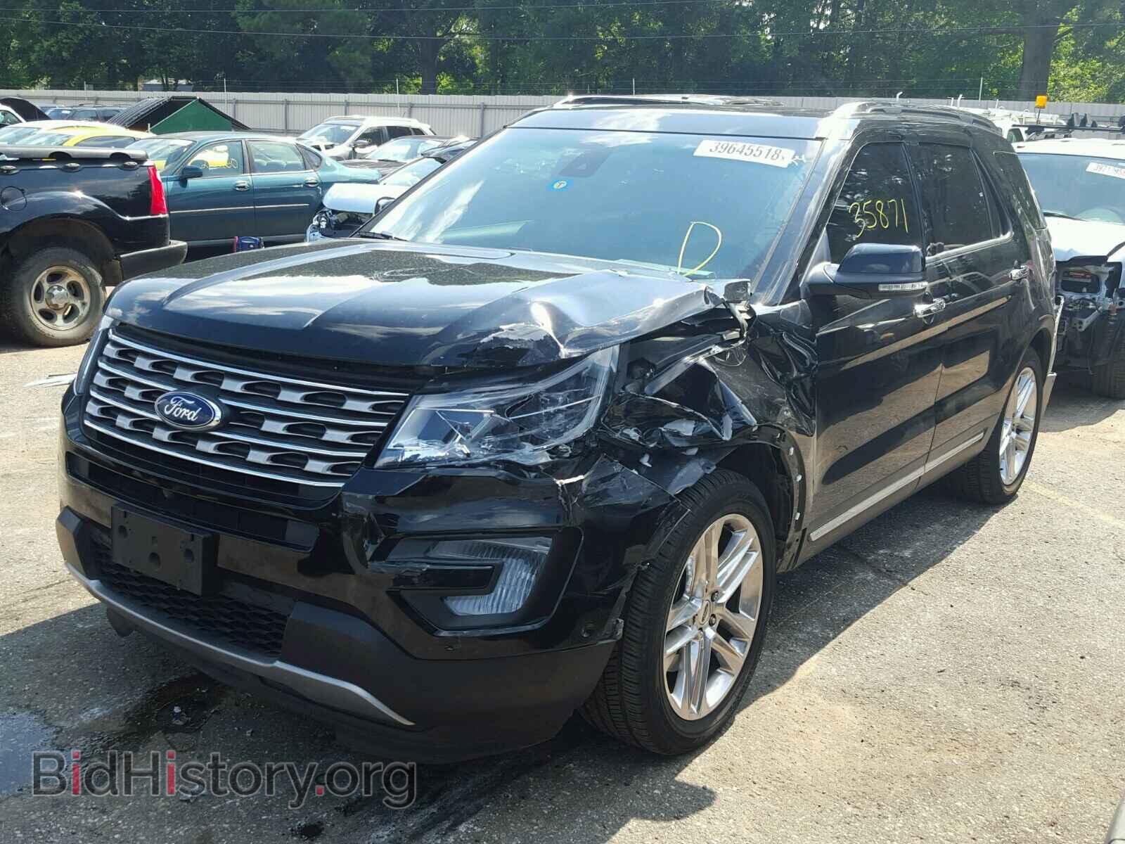2016 FORD EXPLORER L - VIN: 1FM5K7F81GGC57137 - Фото 2
