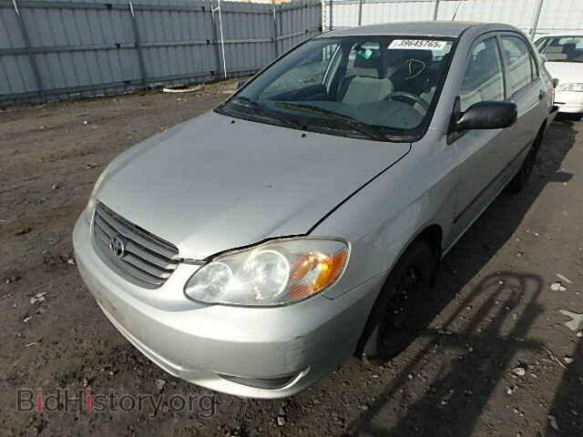 2003 TOYOTA COROLLA - VIN: 2T1BR32E83C733934 - Фото 2