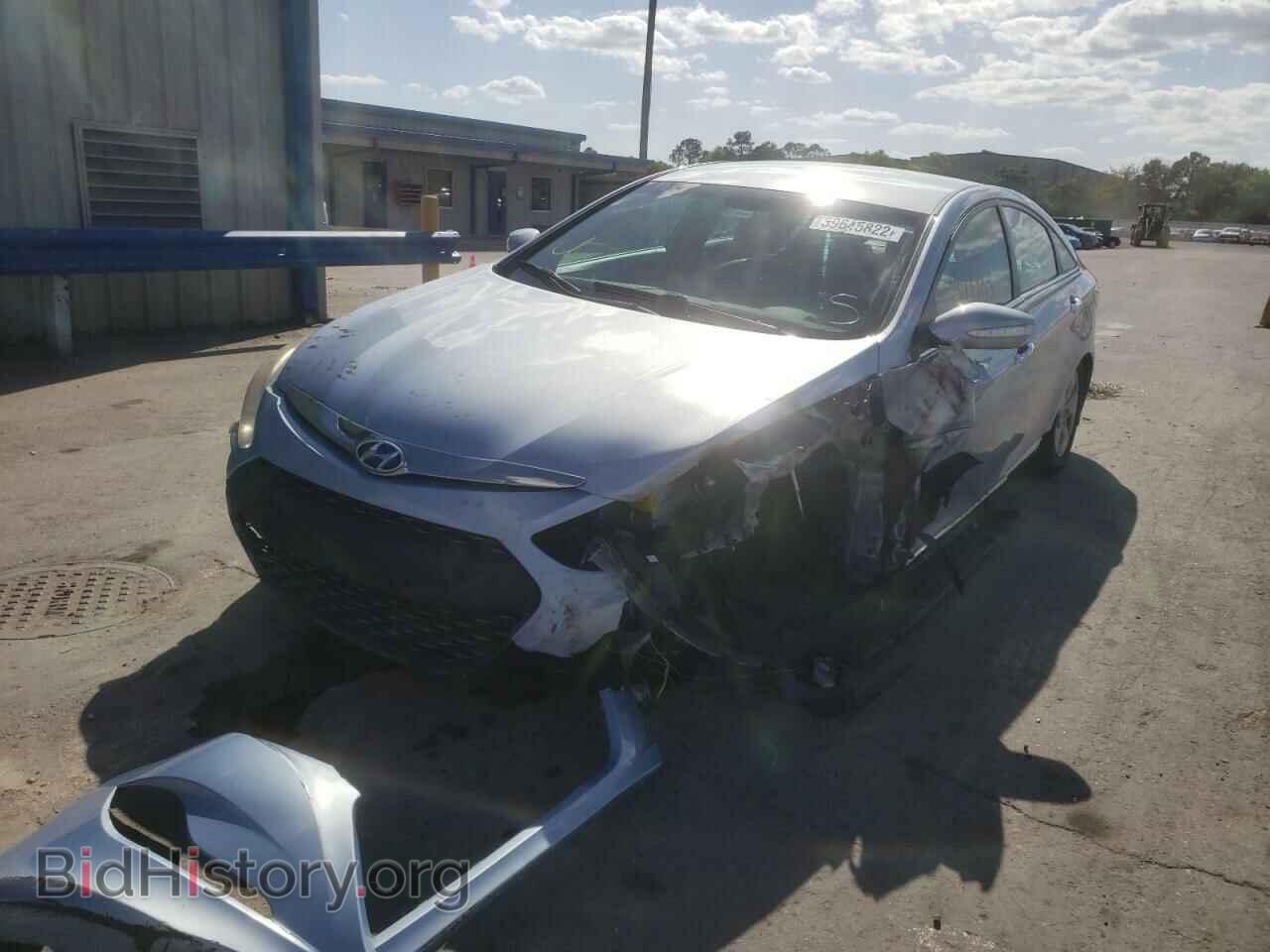 2012 HYUNDAI SONATA - VIN: KMHEC4A40CA044452 - Фото 2