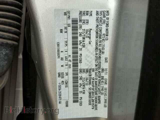 2012 FORD FOCUS - VIN: 1FAHP3F20CL261579 - Photo 10