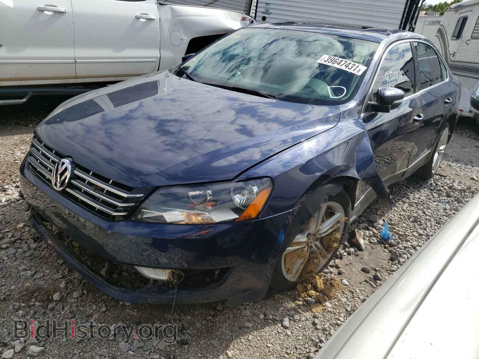 2013 VOLKSWAGEN PASSAT - VIN: 1VWCN7A38DC062960 - Фото 2