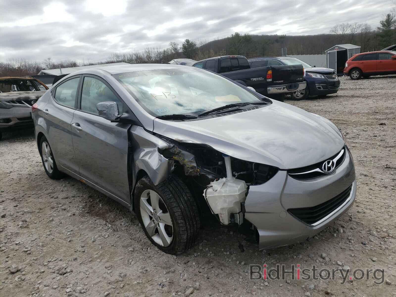 Photo KMHDH4AE3DU682720 - HYUNDAI ELANTRA 2013