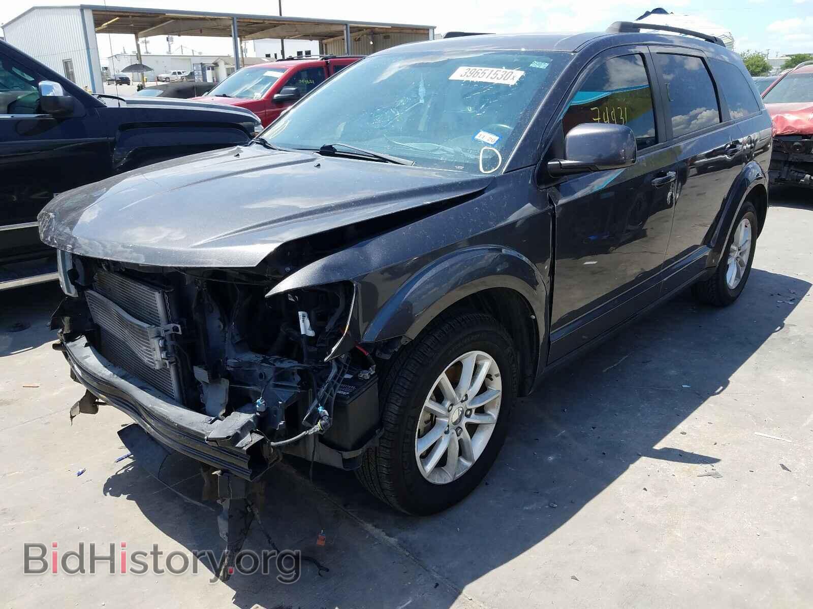 2015 DODGE JOURNEY - VIN: 3C4PDCBB1FT709096 - Фото 2