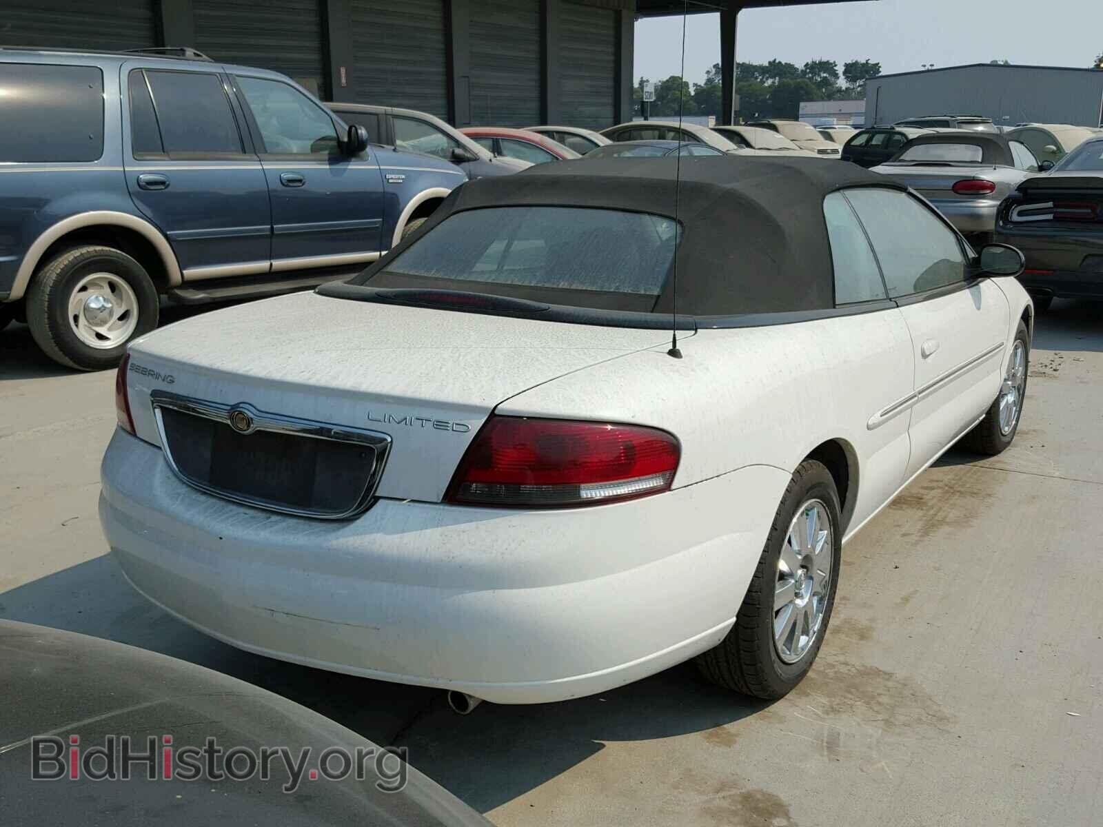 2004 CHRYSLER SEBRING - VIN: 1C3EL65R64N162543 - Фото 4