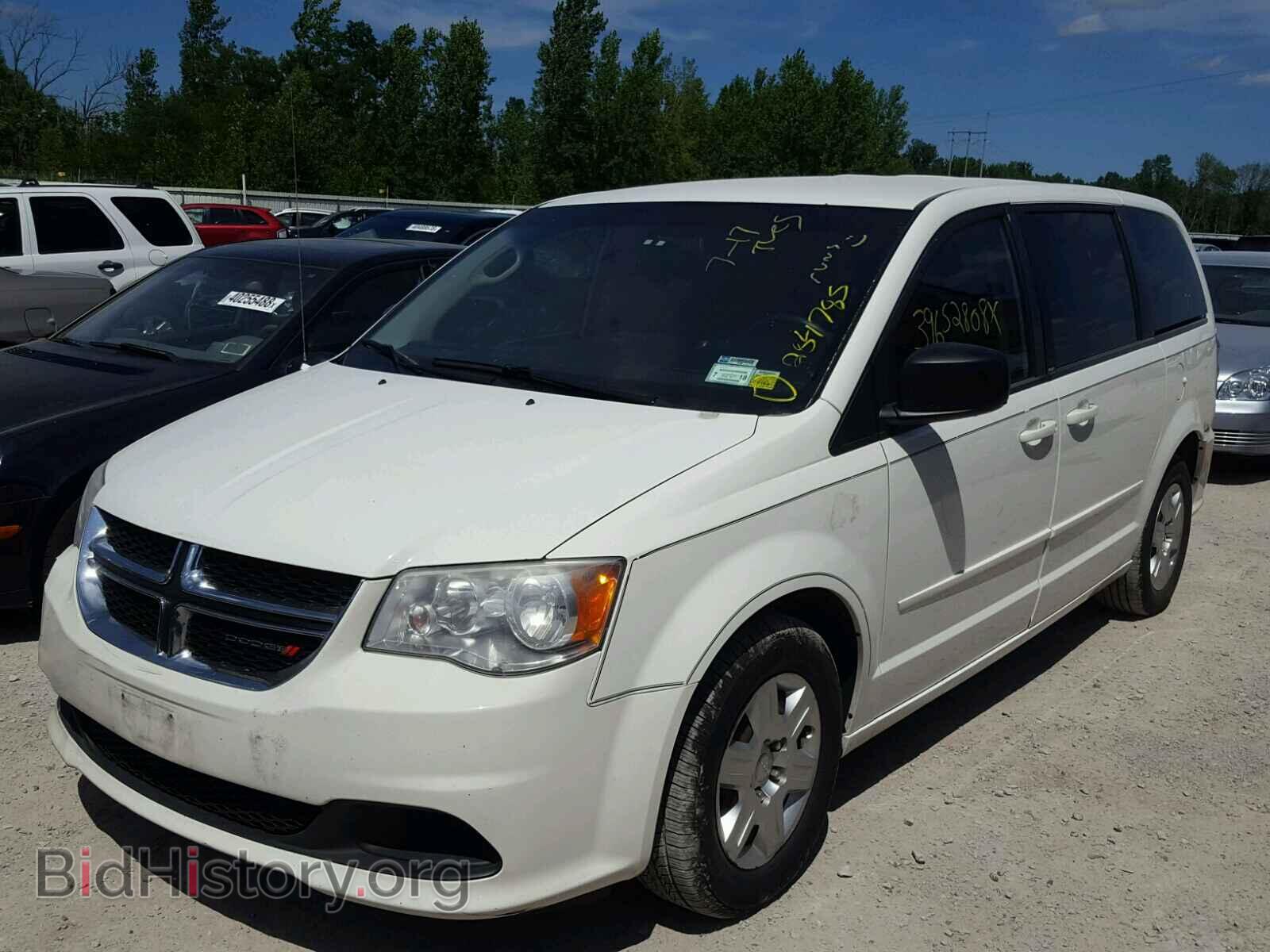 2012 DODGE CARAVAN - VIN: 2C4RDGBG3CR350182 - Фото 2