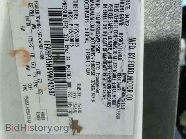 2009 FORD FOCUS - VIN: 1FAHP35NX9W242587 - Photo 10