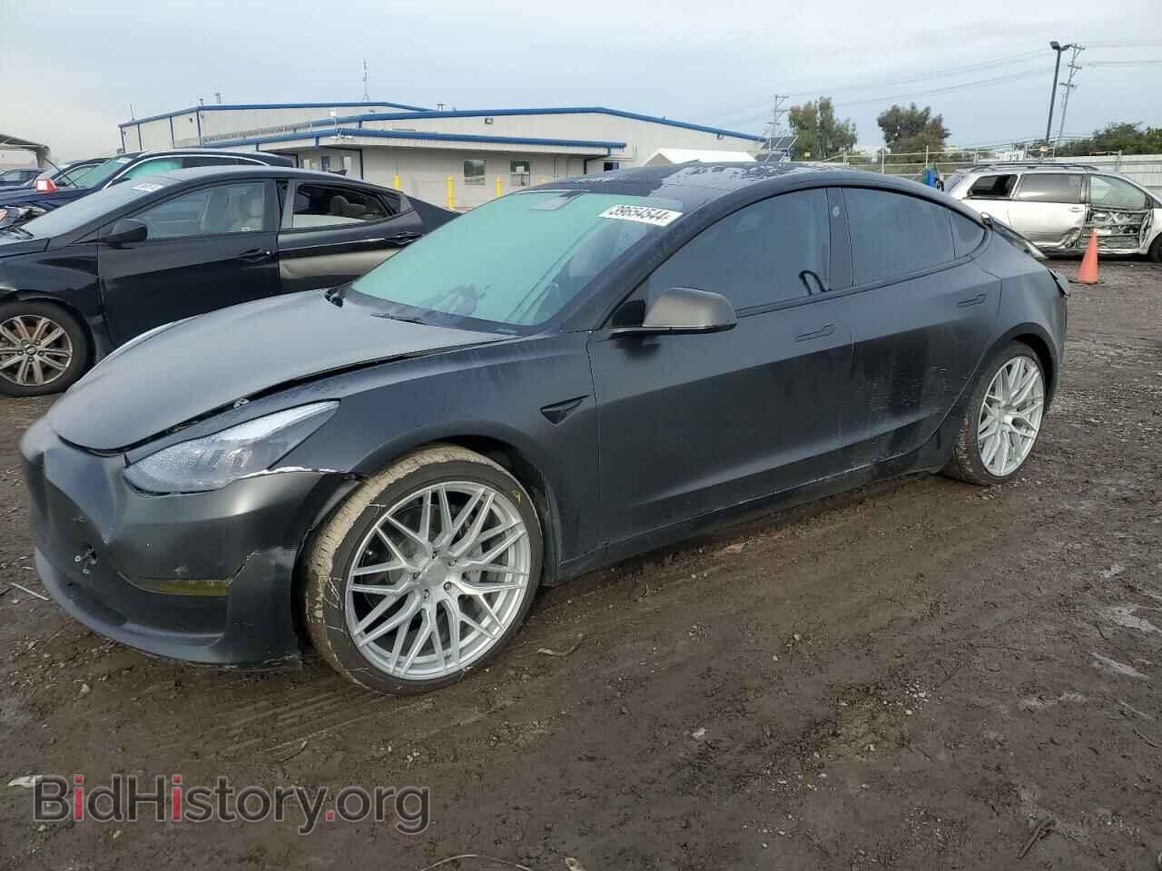 Фотография 5YJ3E1EA5NF112078 - TESLA MODEL 3 2022