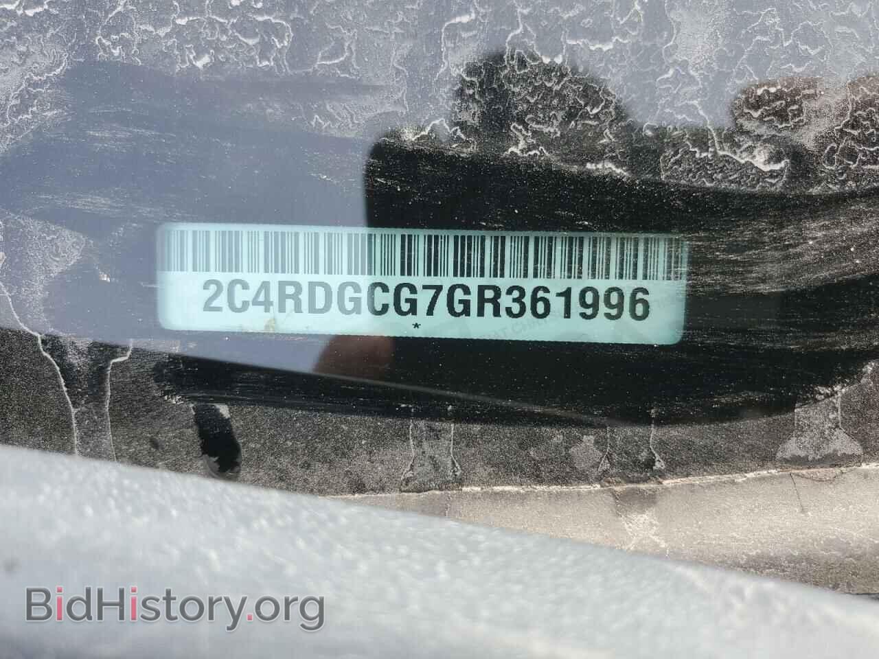 2016 DODGE CARAVAN - VIN: 2C4RDGCG7GR361996 - Фото 13