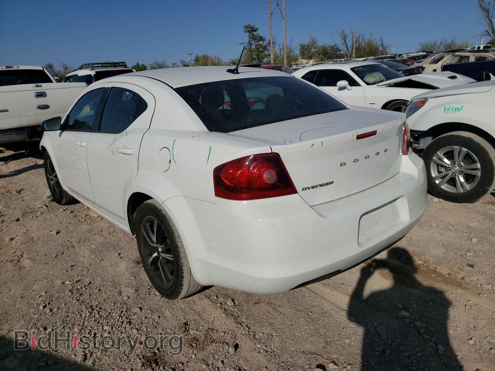 2013 DODGE AVENGER - VIN: 1C3CDZAB0DN530715 - Фото 3