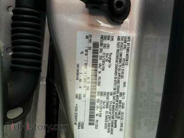 2015 FORD FOCUS - VIN: 1FADP3F28FL300308 - Фото 10