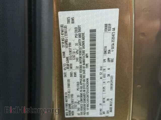 2013 FORD ESCAPE - VIN: 1FMCU0G97DUD92006 - Photo 10