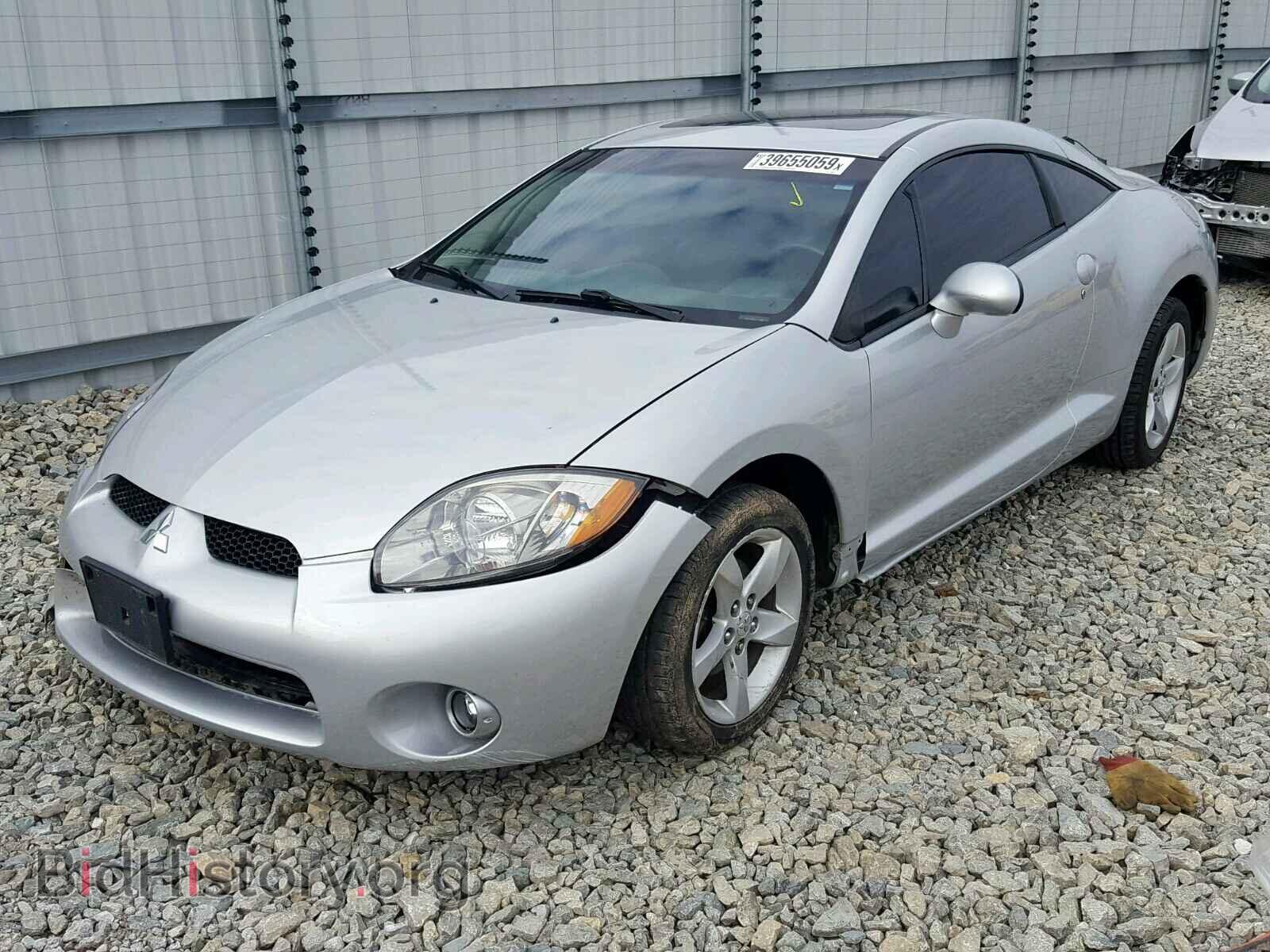 2007 MITSUBISHI ECLIPSE - VIN: 4A3AK34T57E008433 - Photo 2