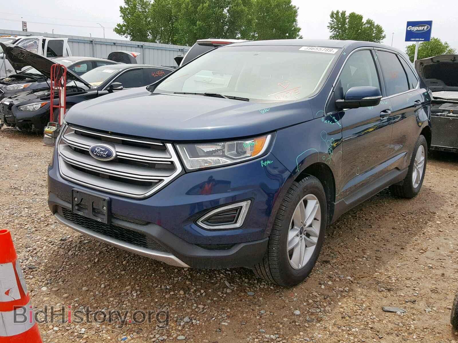 2017 FORD EDGE SEL - VIN: 2FMPK4J81HBC54875 - Photo 2