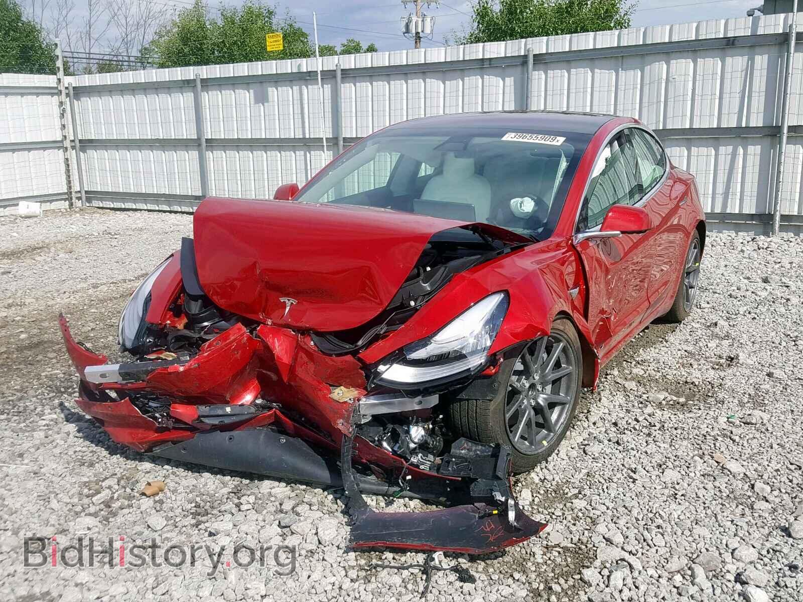 2019 TESLA MODEL 3 - VIN: 5YJ3E1EAXKF332392 - Photo 2