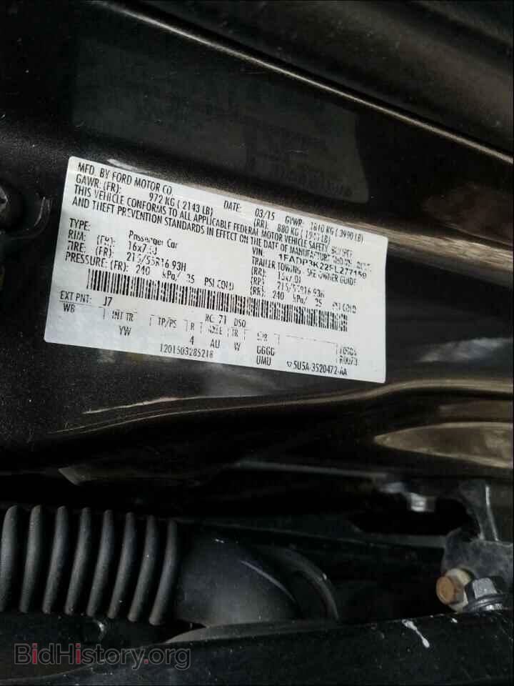 2015 FORD FOCUS - VIN: 1FADP3K22FL277159 - Фото 10