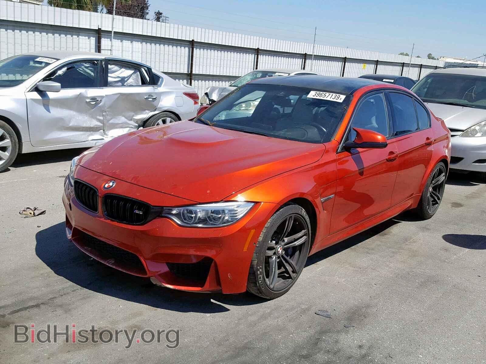 2016 BMW M3 - VIN: WBS8M9C59G5E68112 - Фото 2