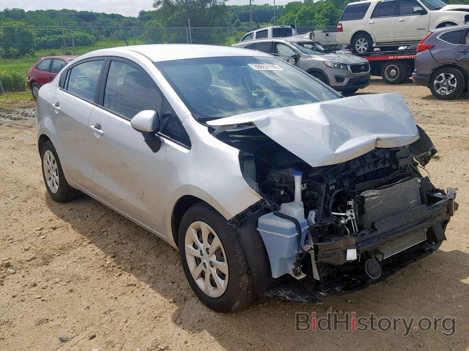 Photo KNADN4A39D6197544 - KIA RIO EX 2013