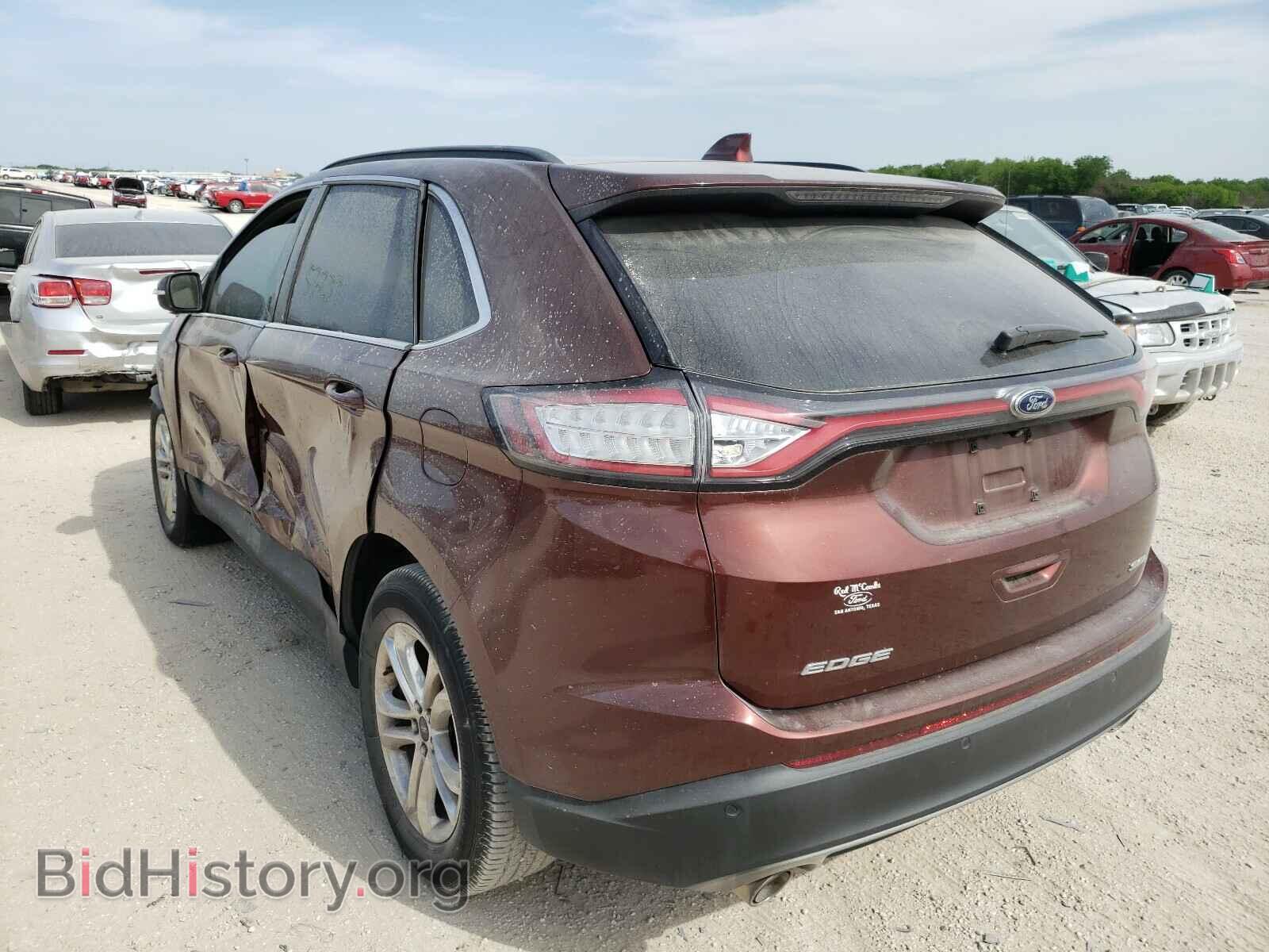 2015 FORD EDGE - VIN: 2FMTK3J81FBB12385 - Фото 3