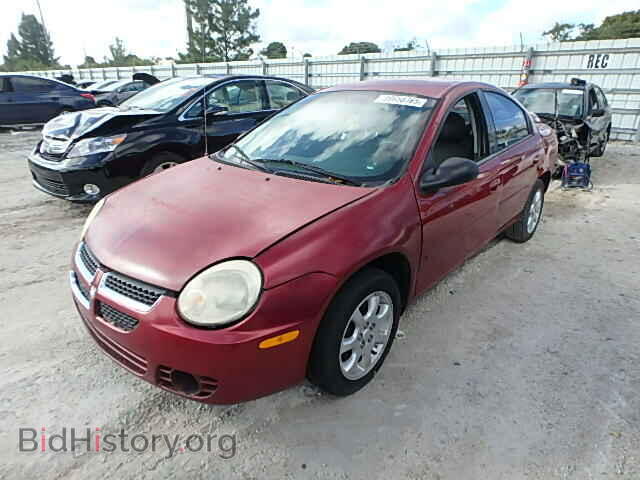 2005 DODGE NEON - VIN: 1B3ES56C35D245584 - Фото 2