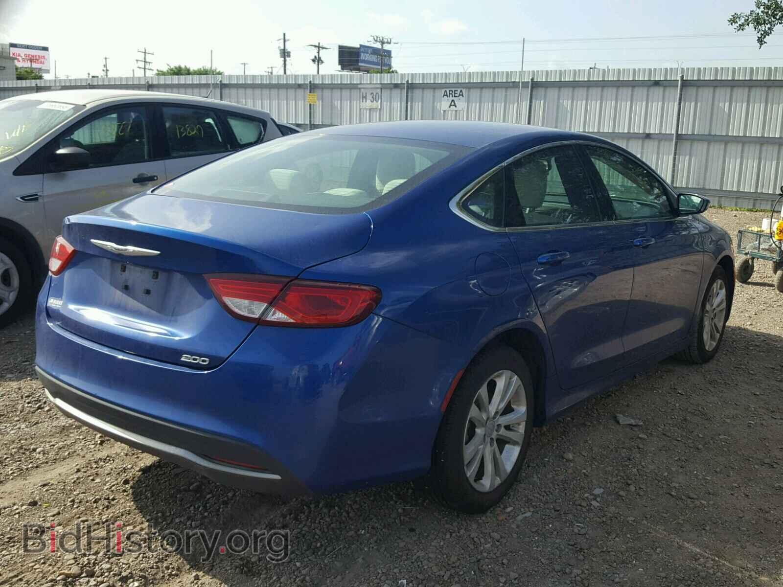 2015 CHRYSLER 200 - VIN: 1C3CCCAB8FN543330 - Фото 4
