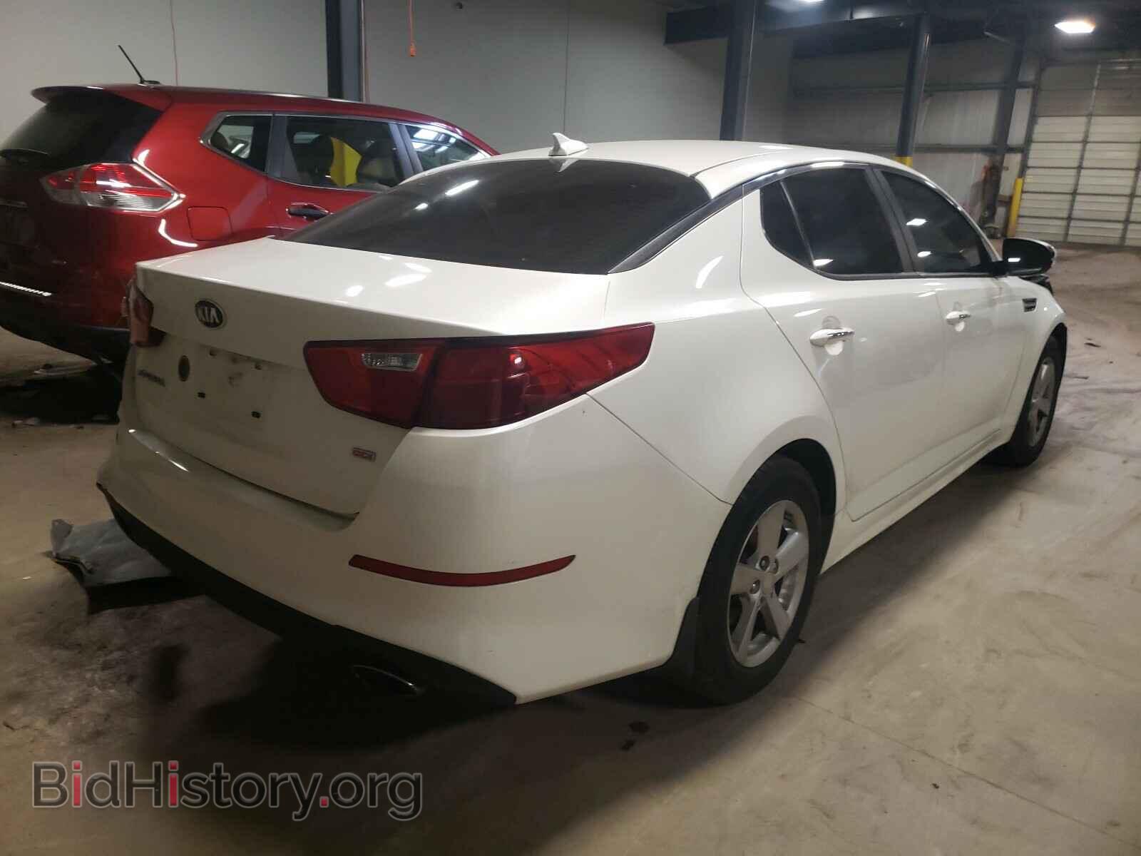 2015 KIA OPTIMA - VIN: KNAGM4A7XF5598628 - Фото 4