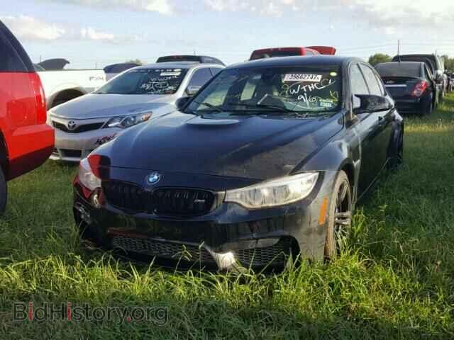 2015 BMW M3 - VIN: WBS3C9C52FP803417 - Фото 2