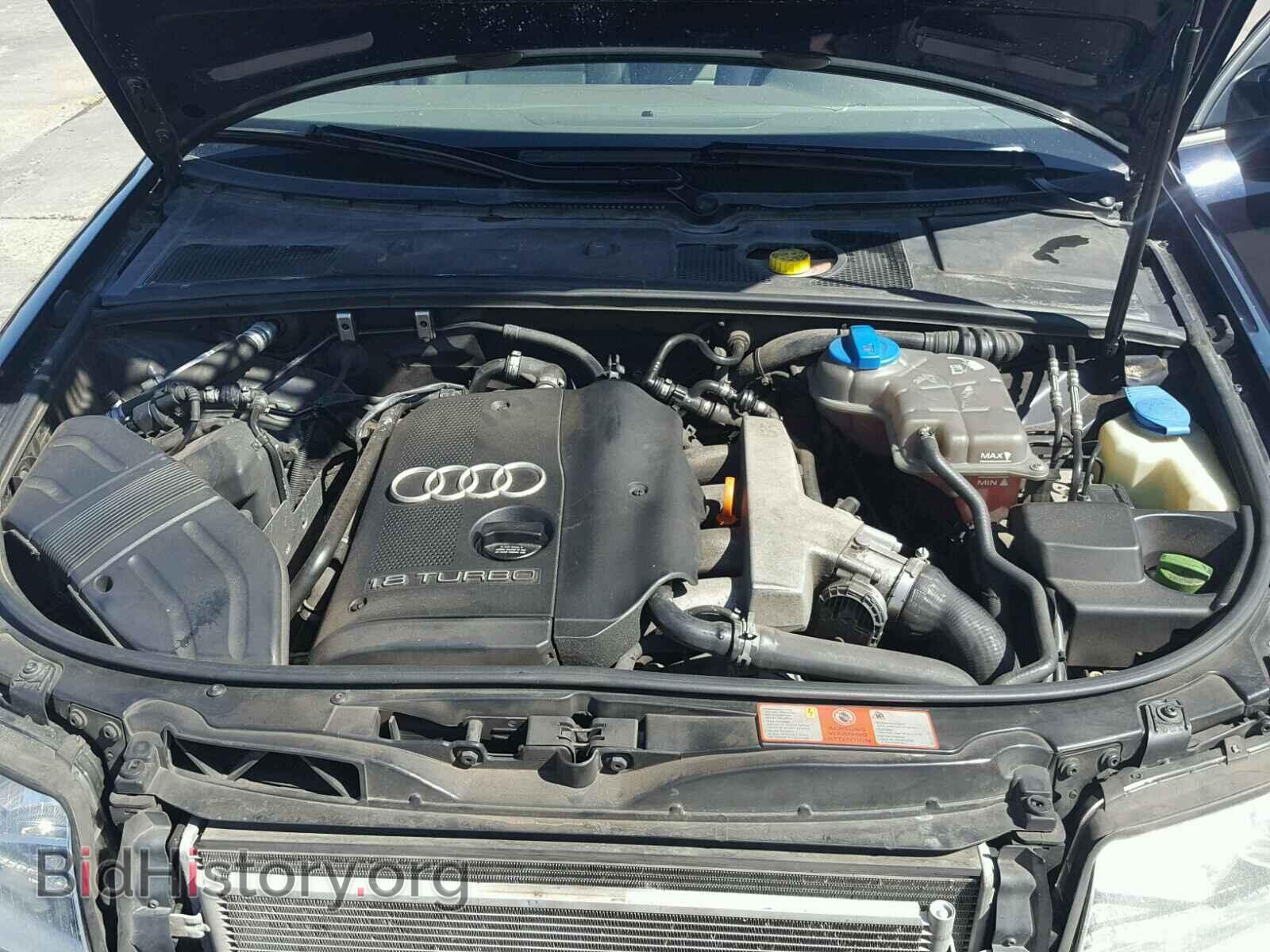 2002 AUDI A4 - VIN: WAUJC68E02A134743 - Фото 7