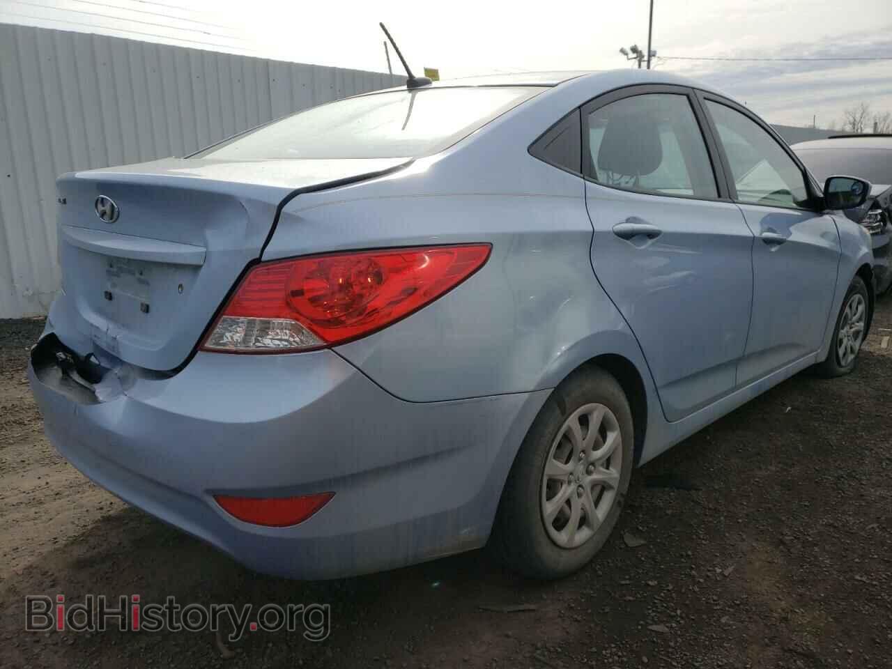 2013 HYUNDAI ACCENT - VIN: KMHCT4AE5DU560211 - Фото 4