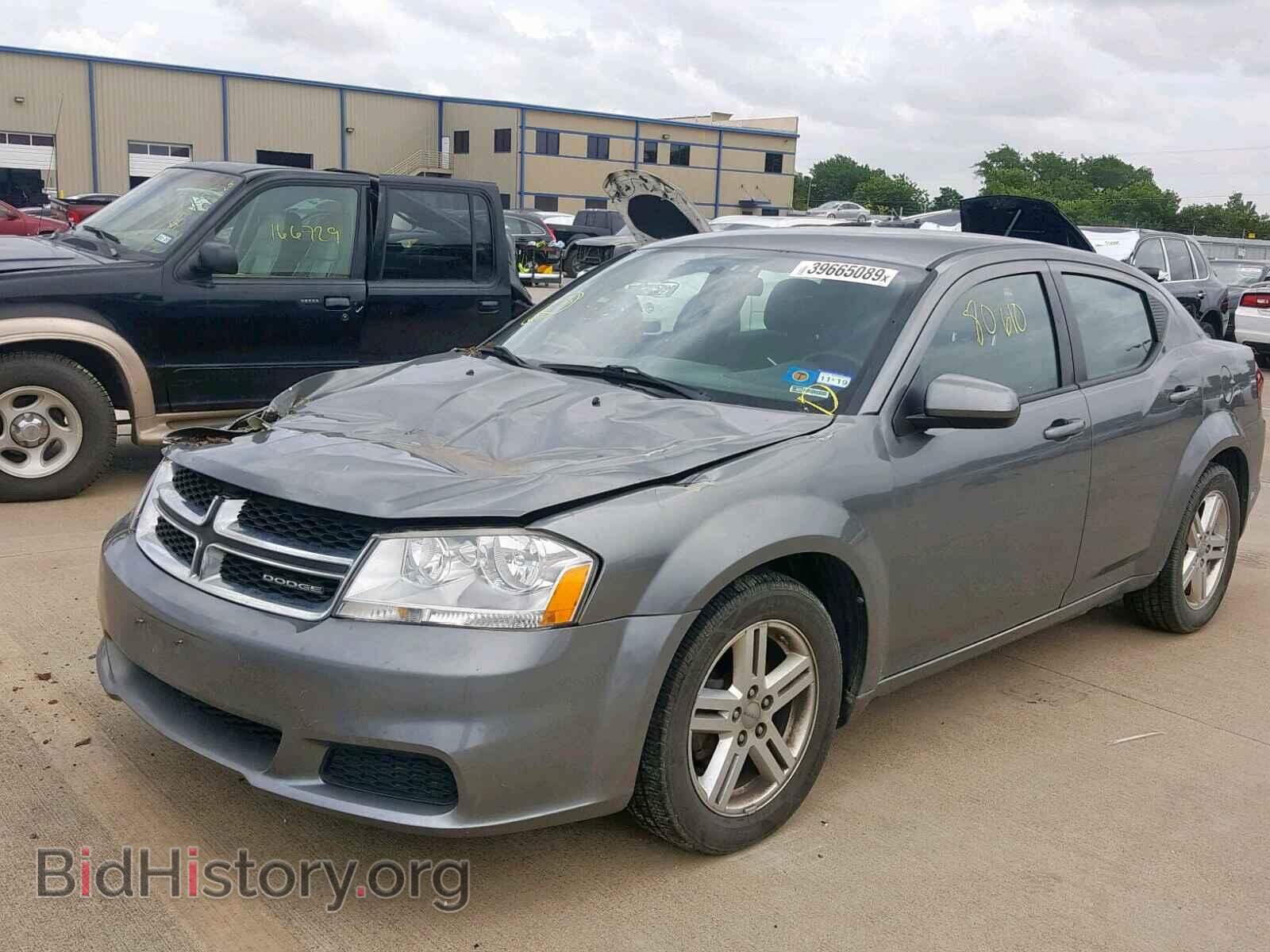2012 DODGE AVENGER - VIN: 1C3CDZCB2CN137147 - Фото 2