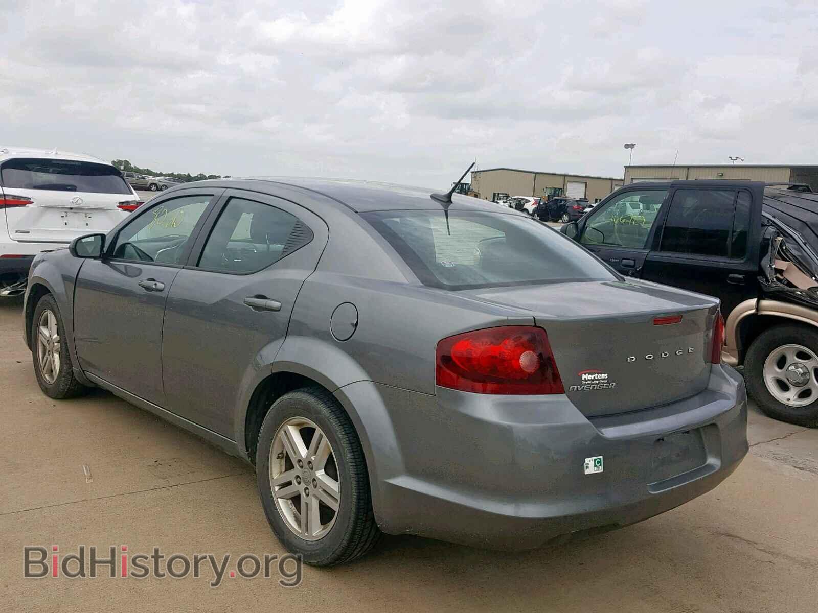 2012 DODGE AVENGER - VIN: 1C3CDZCB2CN137147 - Фото 3