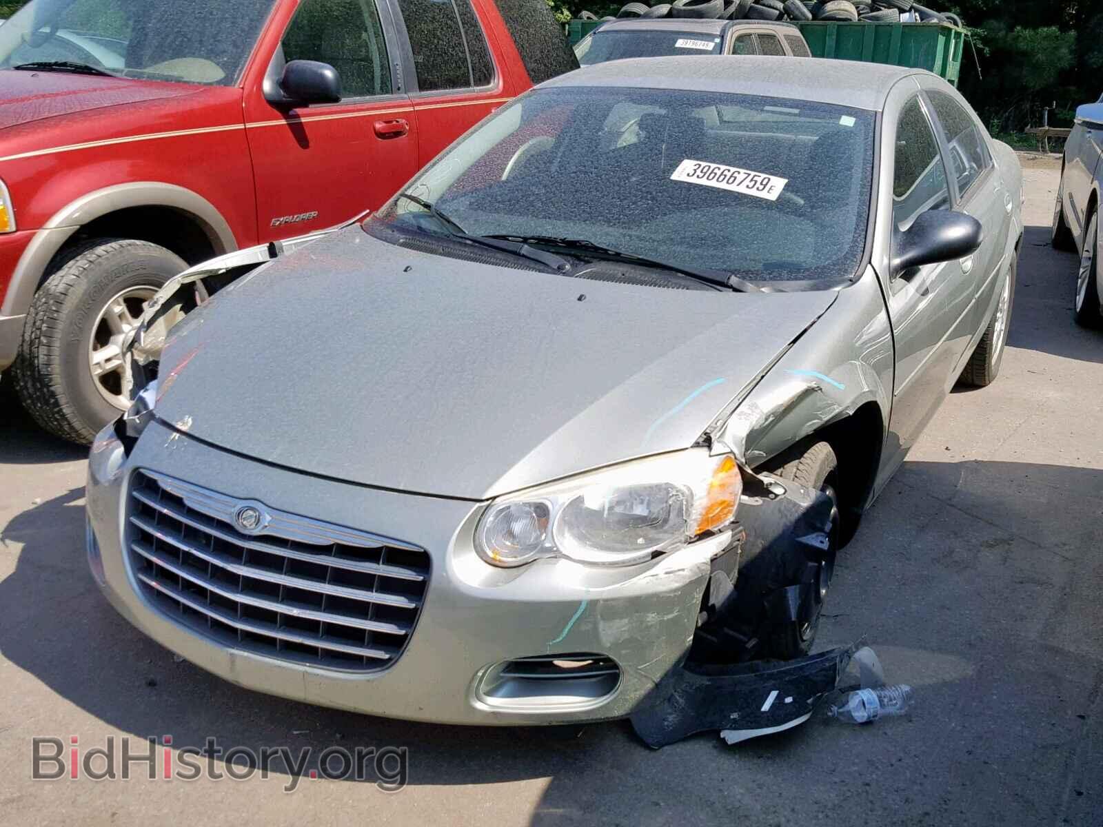 2004 CHRYSLER SEBRING - VIN: 1C3EL46X34N374740 - Фото 2