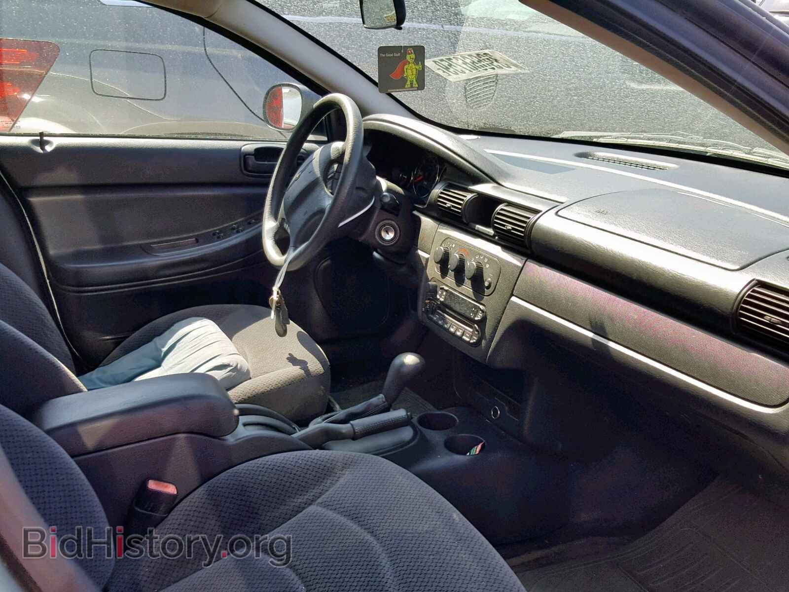 2004 CHRYSLER SEBRING - VIN: 1C3EL46X34N374740 - Фото 5
