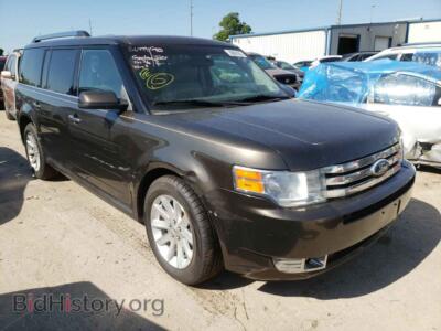 2011 Ford FLEX FLEX SEL, темно-бордовый — VIN 2FMGK5CC1BBD26947, Copart