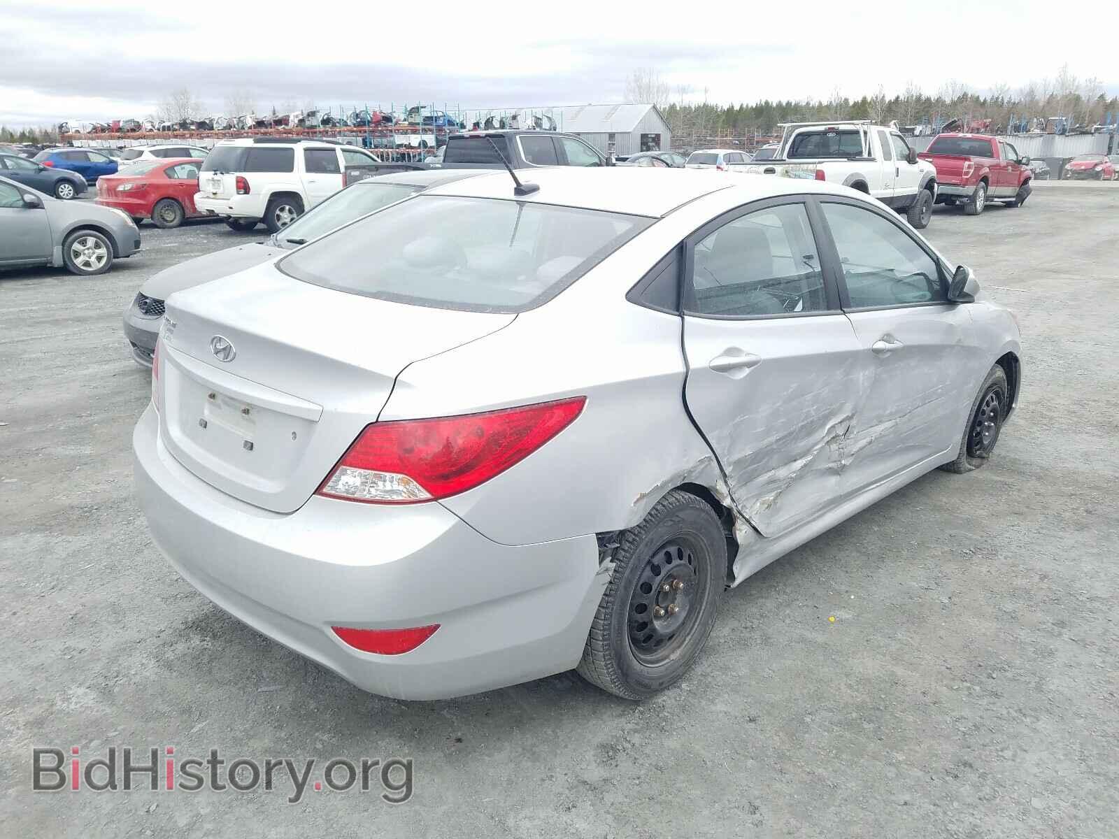 2012 HYUNDAI ACCENT - VIN: KMHCT4AE0CU235030 - Фото 4