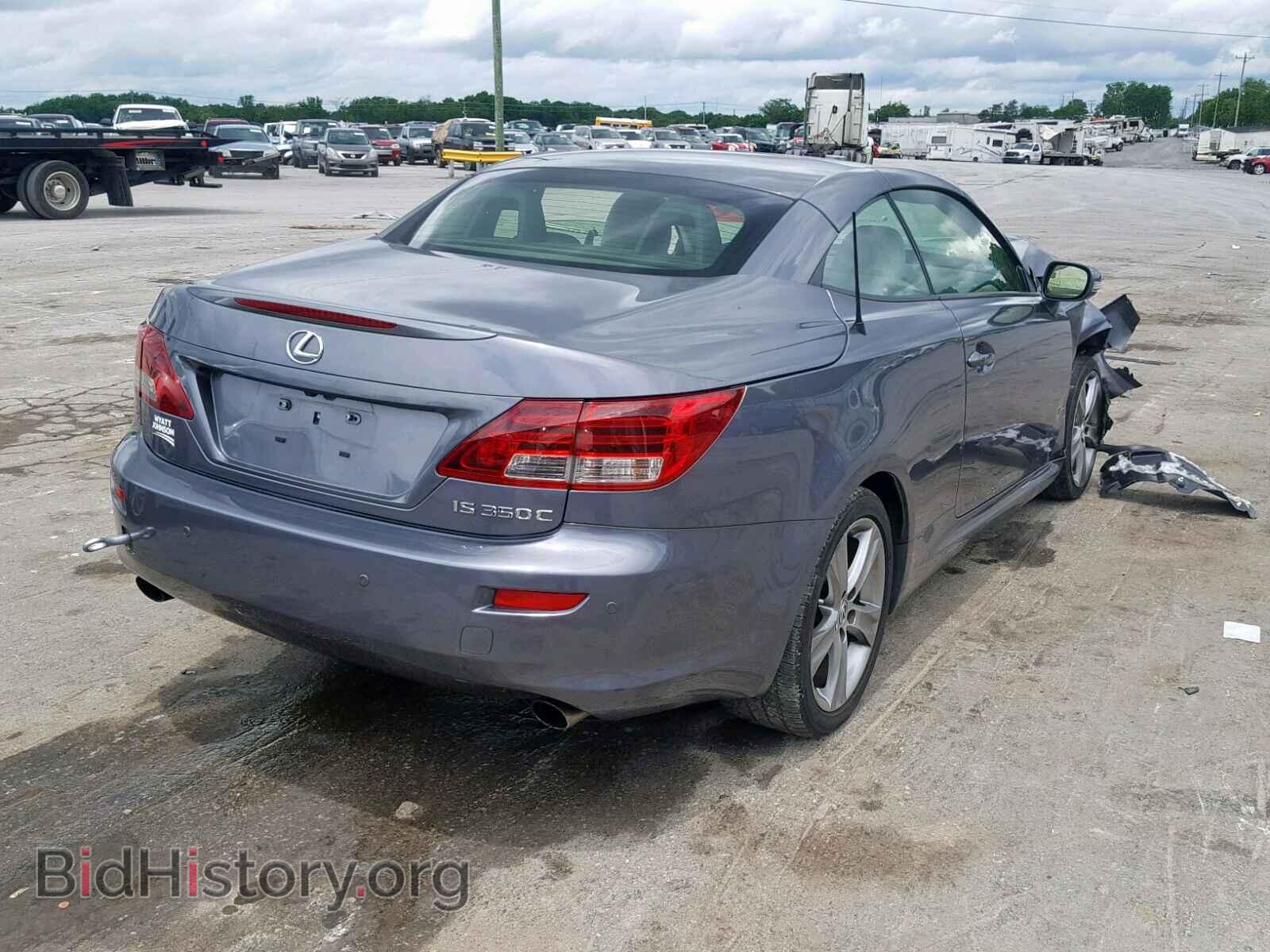 2012 LEXUS IS - VIN: JTHFE2C23C2507177 - Фото 4