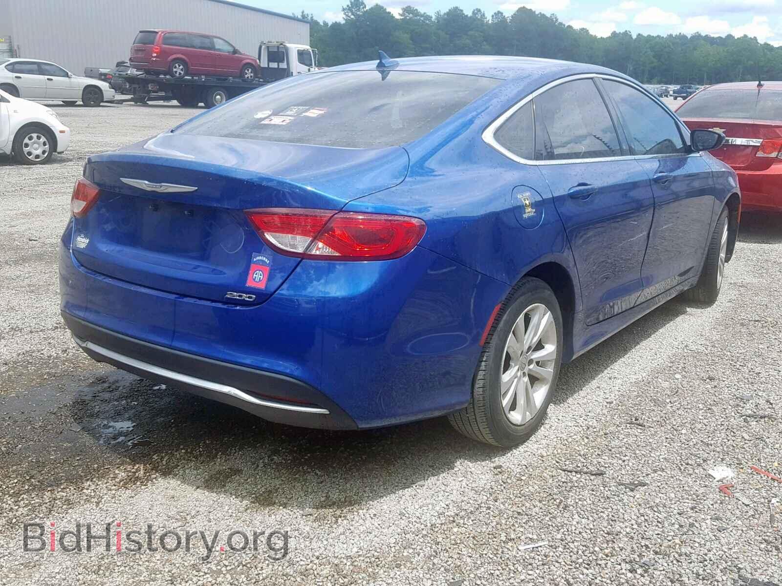 2016 CHRYSLER 200 - VIN: 1C3CCCABXGN184841 - Фото 4